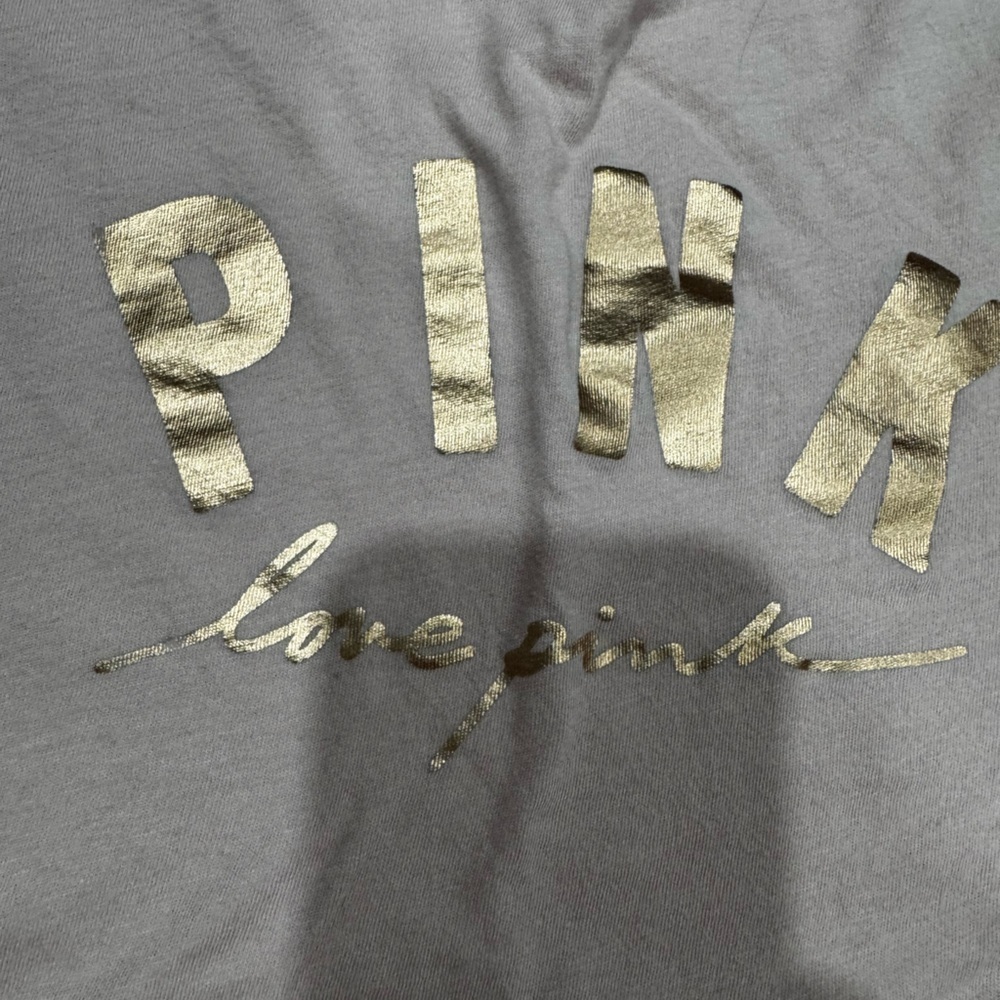 PINK Victoria's Secret pink women Long Sleeve Tee - Picture 2 of 3